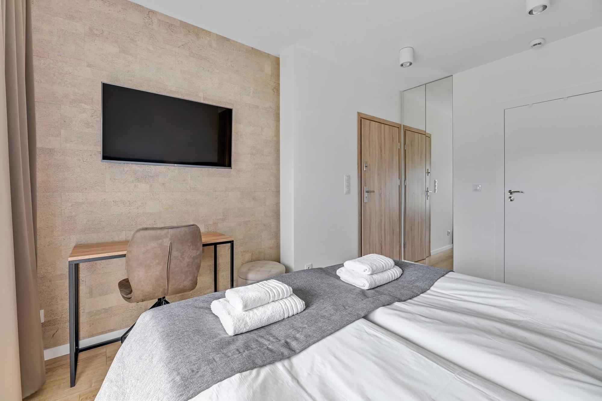 Apartamento Nadmotlawie Riverside Studio, Sauna & Gym By Downtown Gdańsk