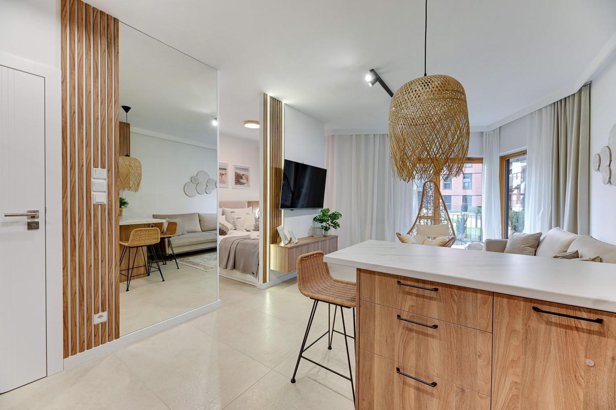 Nadmotlawie Estate - Riverside, Gym & Sauna By Downtown Apartment *