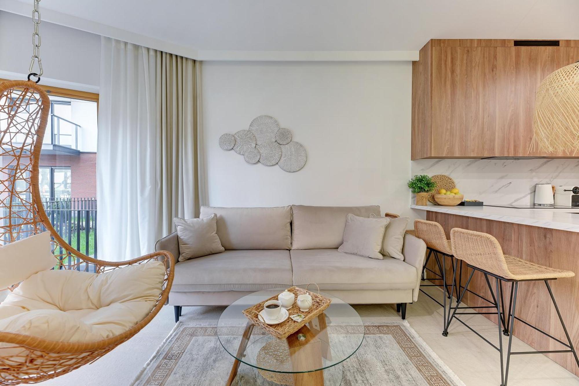 Nadmotlawie Estate - Riverside, Gym & Sauna By Downtown Apartment Gdansk