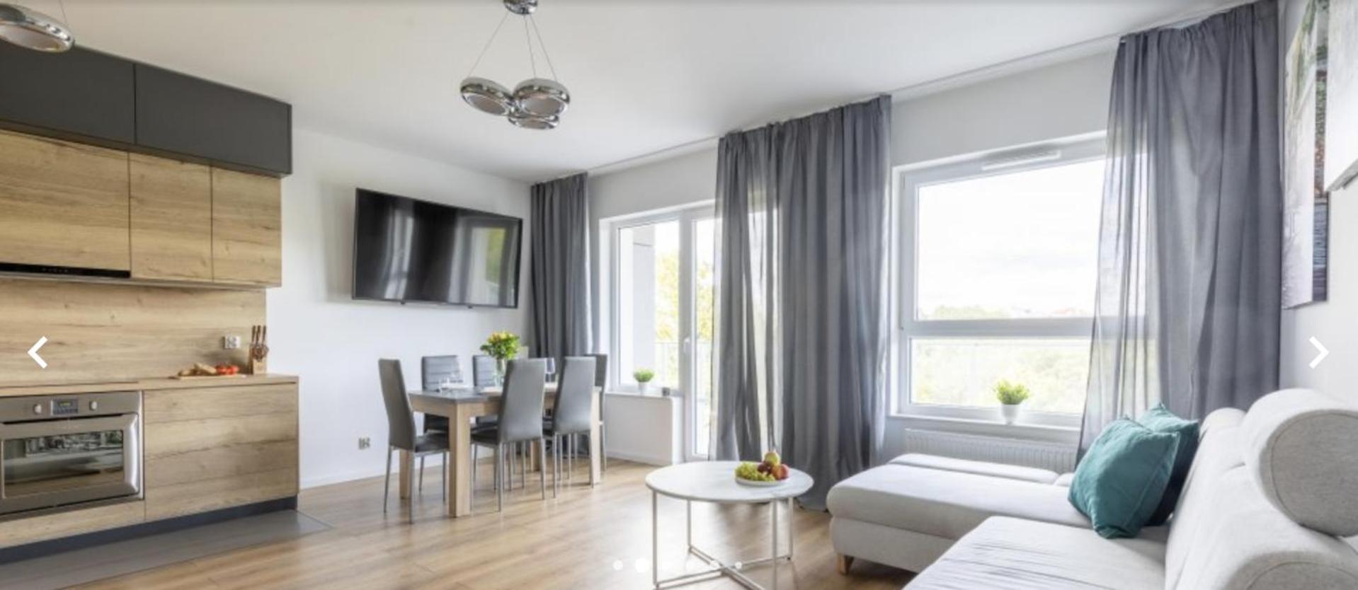 Nadmorski Z Silownia I Sauna W Baltica Towers Apartment Gdansk