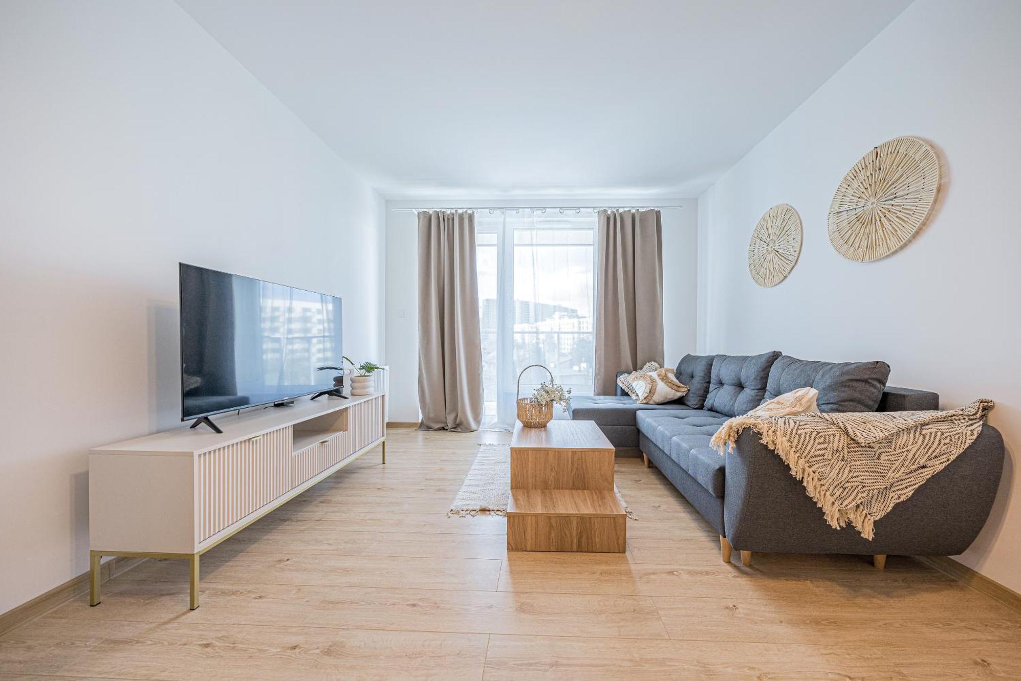 Apartamento Glow Apartments, Letnica - Bursztynowa Zatoka&przystan Letnica