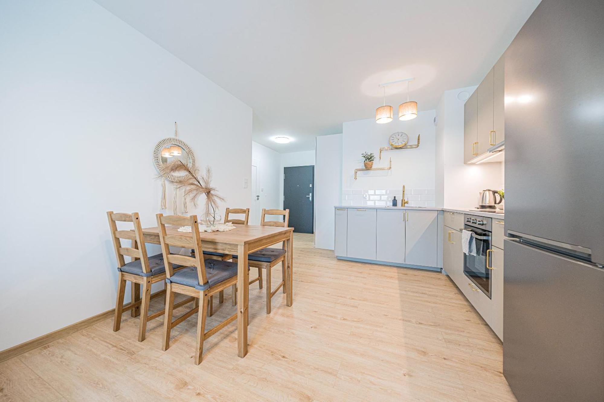 Apartamento Glow Apartments, Letnica - Bursztynowa Zatoka&przystan Letnica