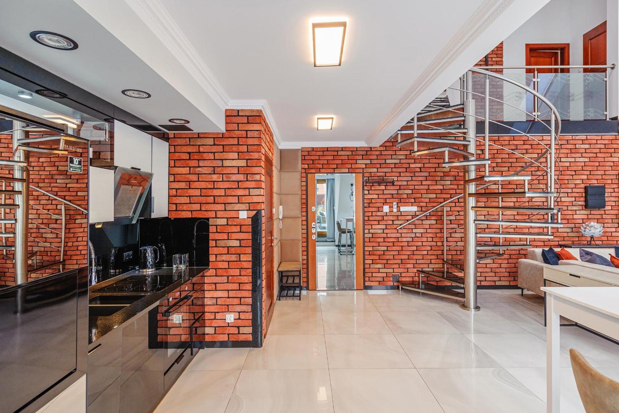 Walk - Premium Duplex With Terrace + 2 Parking Apartament Gdańsk