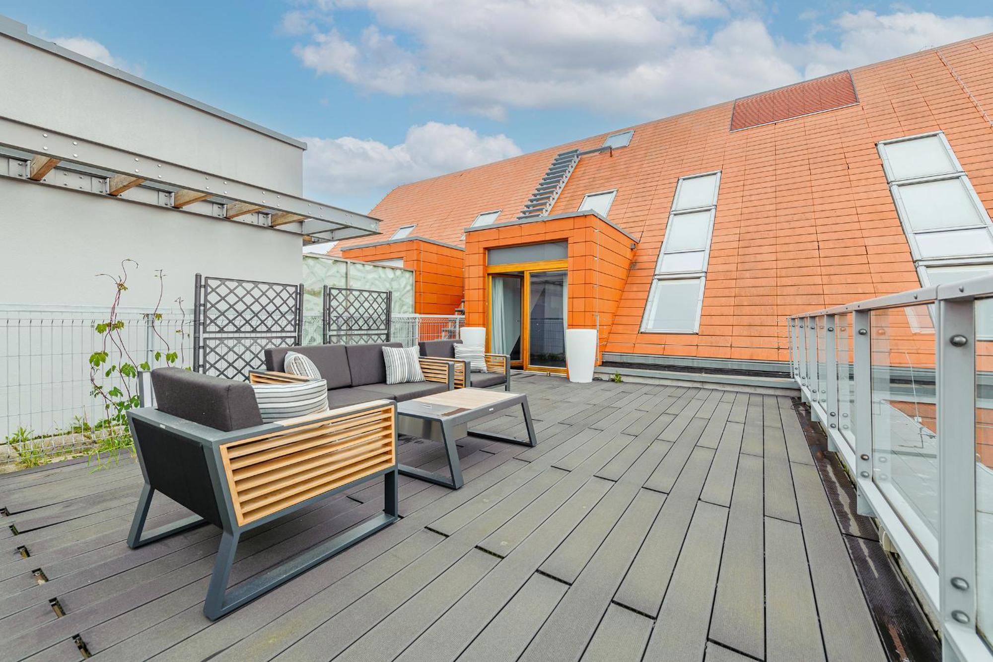 Walk - Premium Duplex With Terrace + 2 Parking Apartament Gdańsk