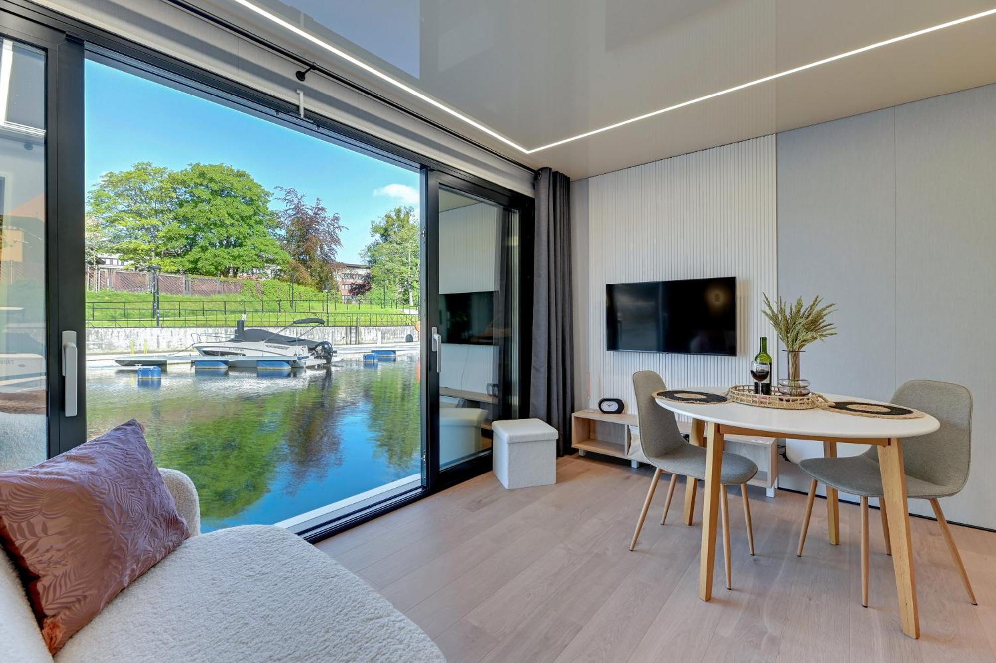 Apartament Na Wodzie - La Mare Motlava Houseboats With Sauna By Downtown Gdańsk
