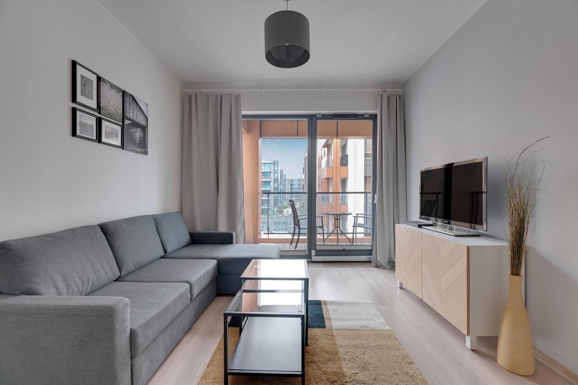 Apartment Blue Mandarin Riverside Gdansk