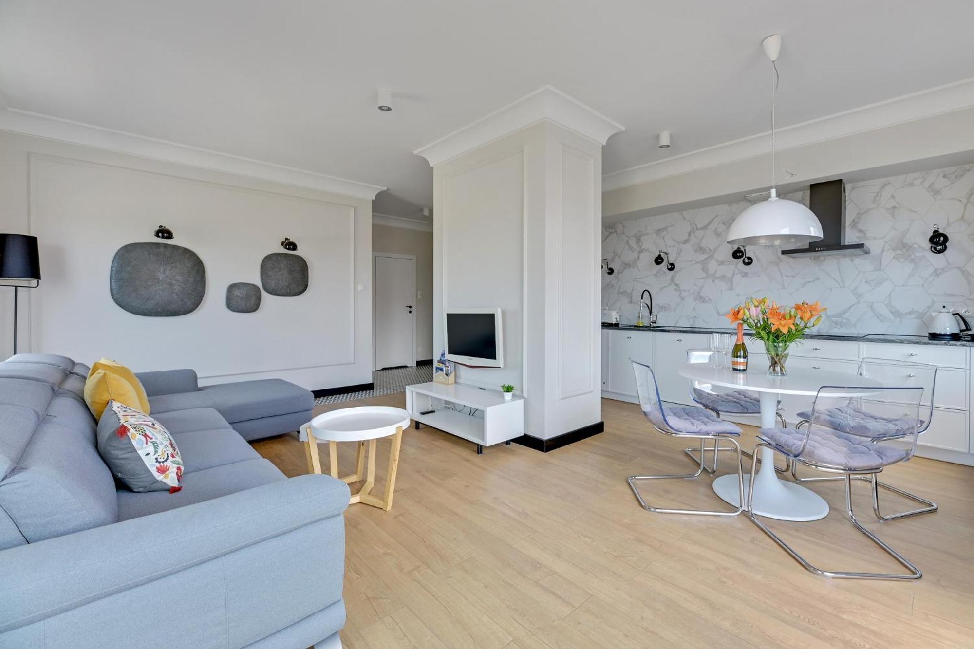 Apartment Blue Mandarin Riverside Gdansk