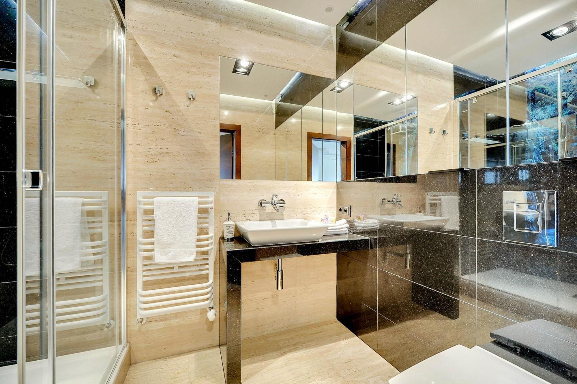 Lägenhet Apartament Amber Centrum Z Basenem