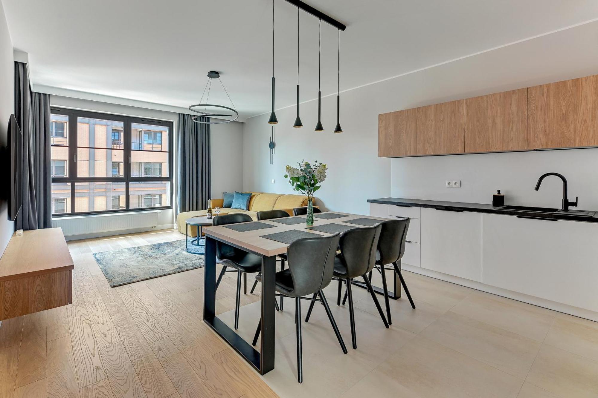 Apartment Doki Living By Blue Mandarin Parking & Foodhall Gdansk