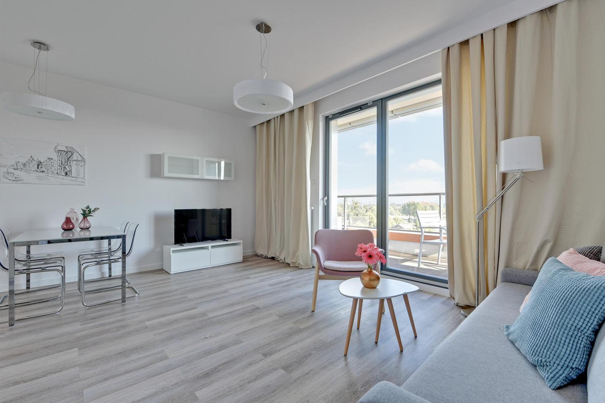 Apartment Blue Mandarin Riverside Gdansk