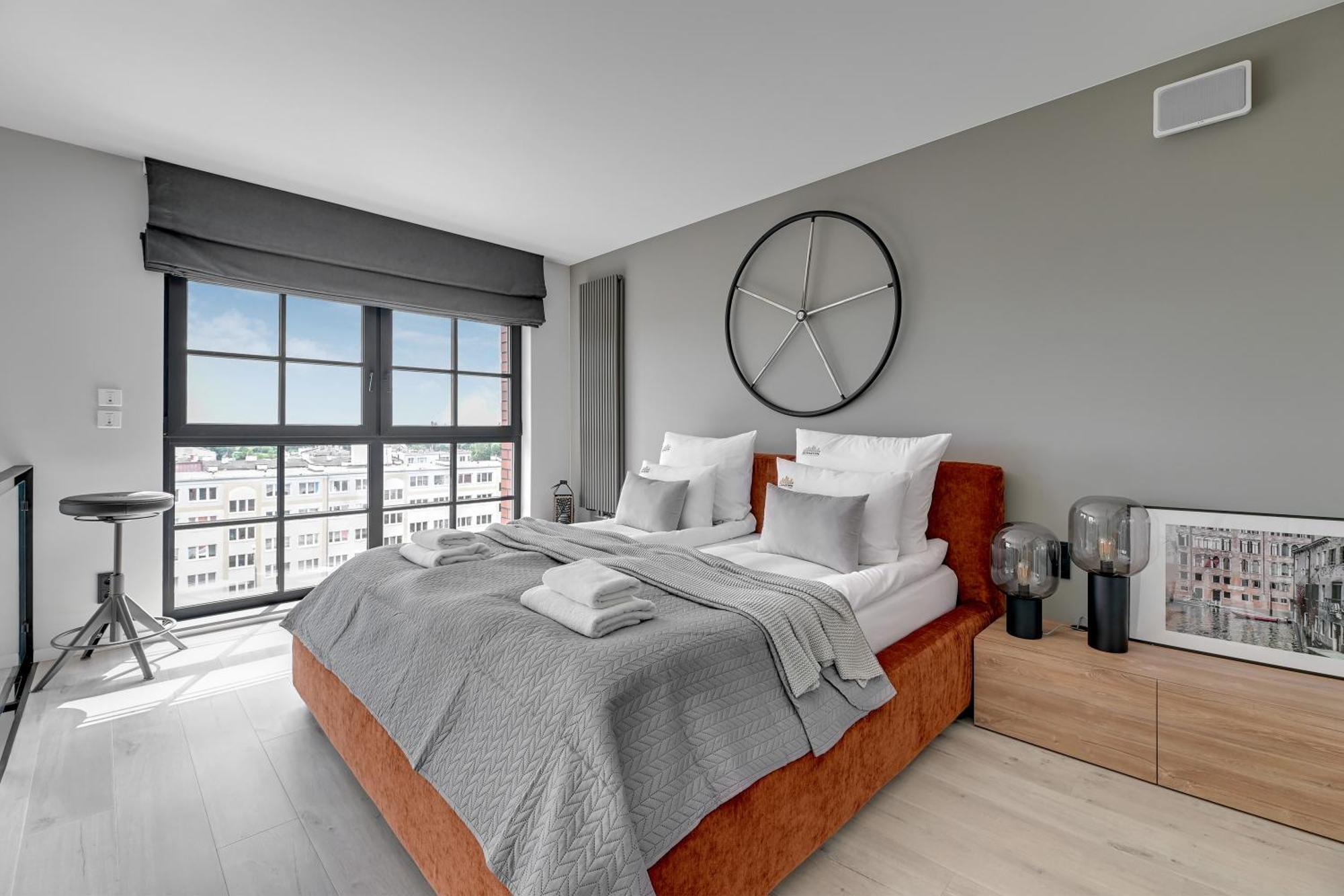Apartment Dwie Motlawy Riverside & Parking By Downtown Gdansk