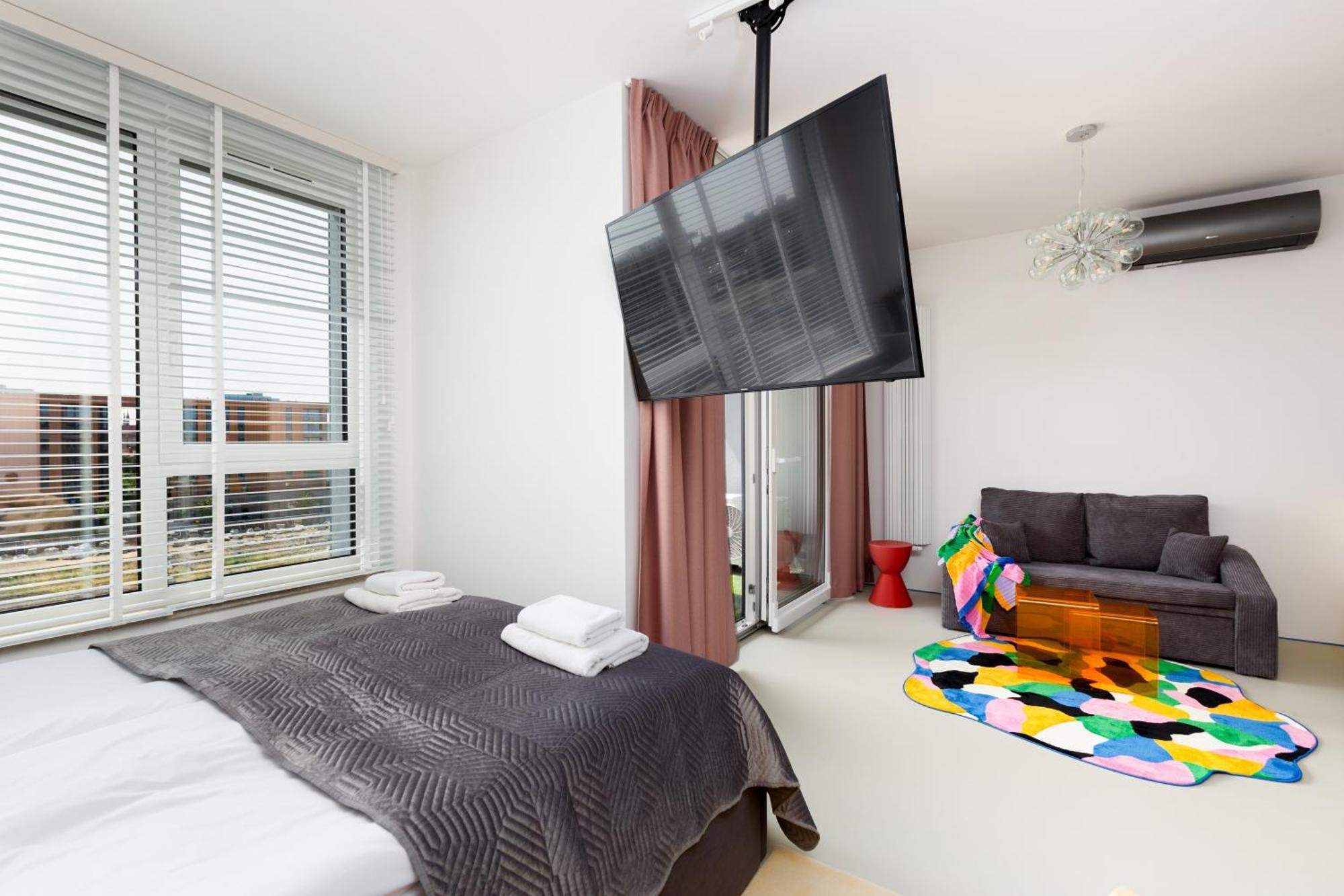 Chlebova - Riverside View Terrace, Free Parking, Gym & Kidsplay By Downtown * Gdansk