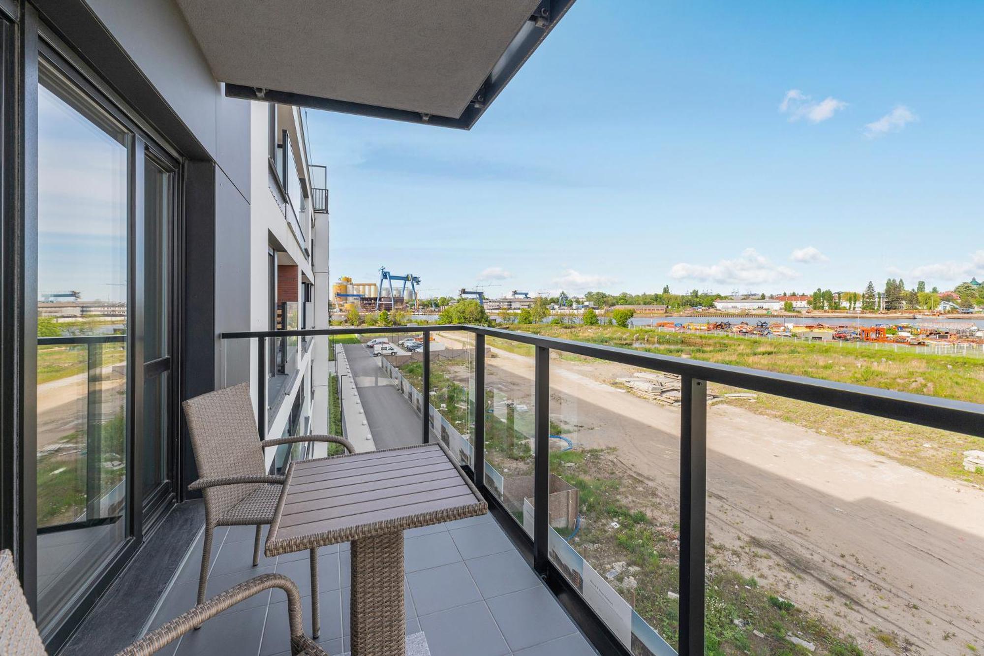 Nadmotlawie Estate Gym, Sauna & Parking By Downtown Gdansk