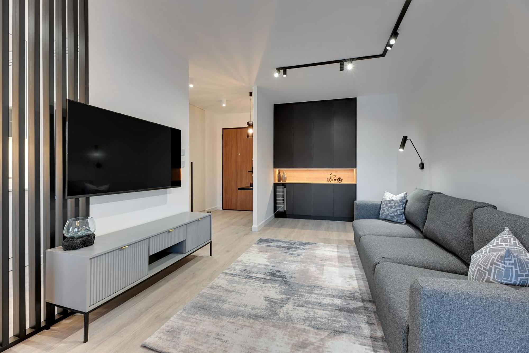 Nadmotlawie Estate Gym, Sauna & Parking By Downtown Lejlighed