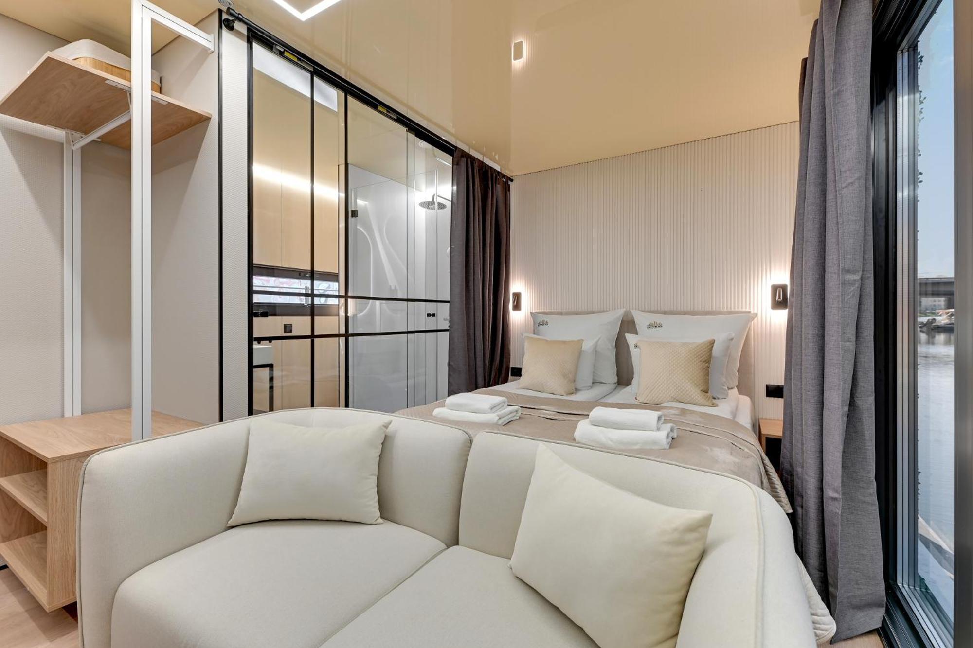 Na Wodzie - La Mare Motlava Houseboats With Sauna By Downtown Lejlighed