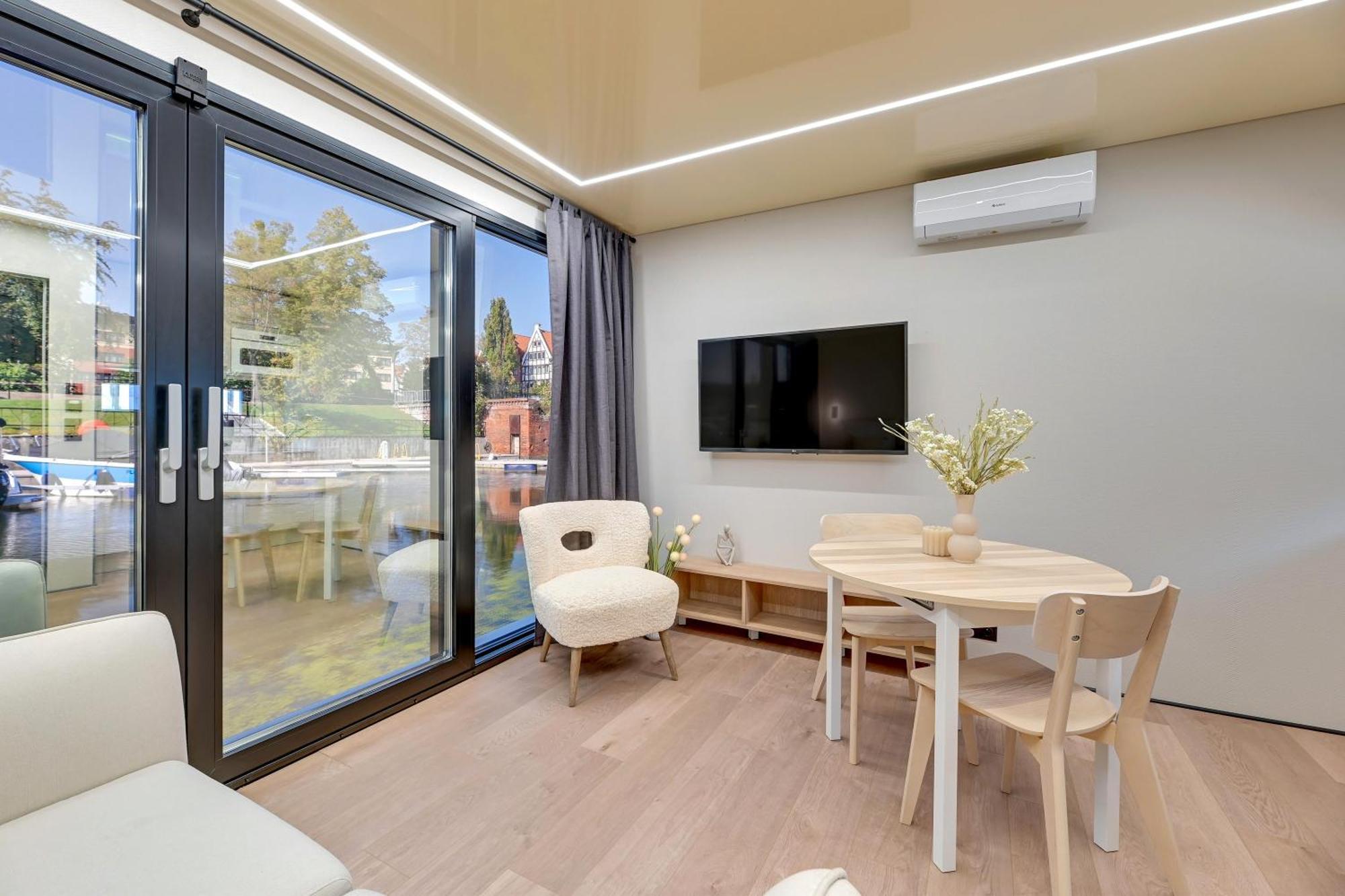 Na Wodzie - La Mare Motlava Houseboats With Sauna By Downtown Apartament *