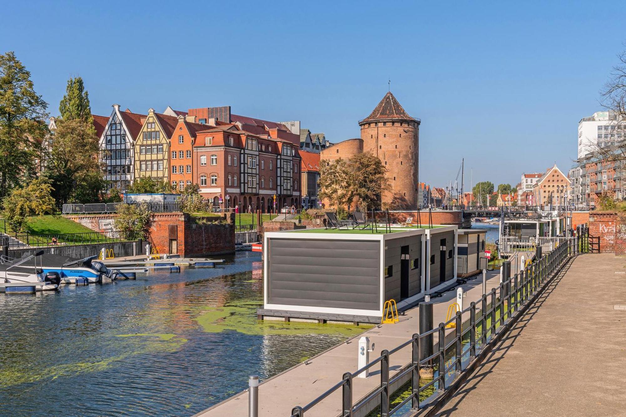 Na Wodzie - La Mare Motlava Houseboats With Sauna By Downtown Gdańsk