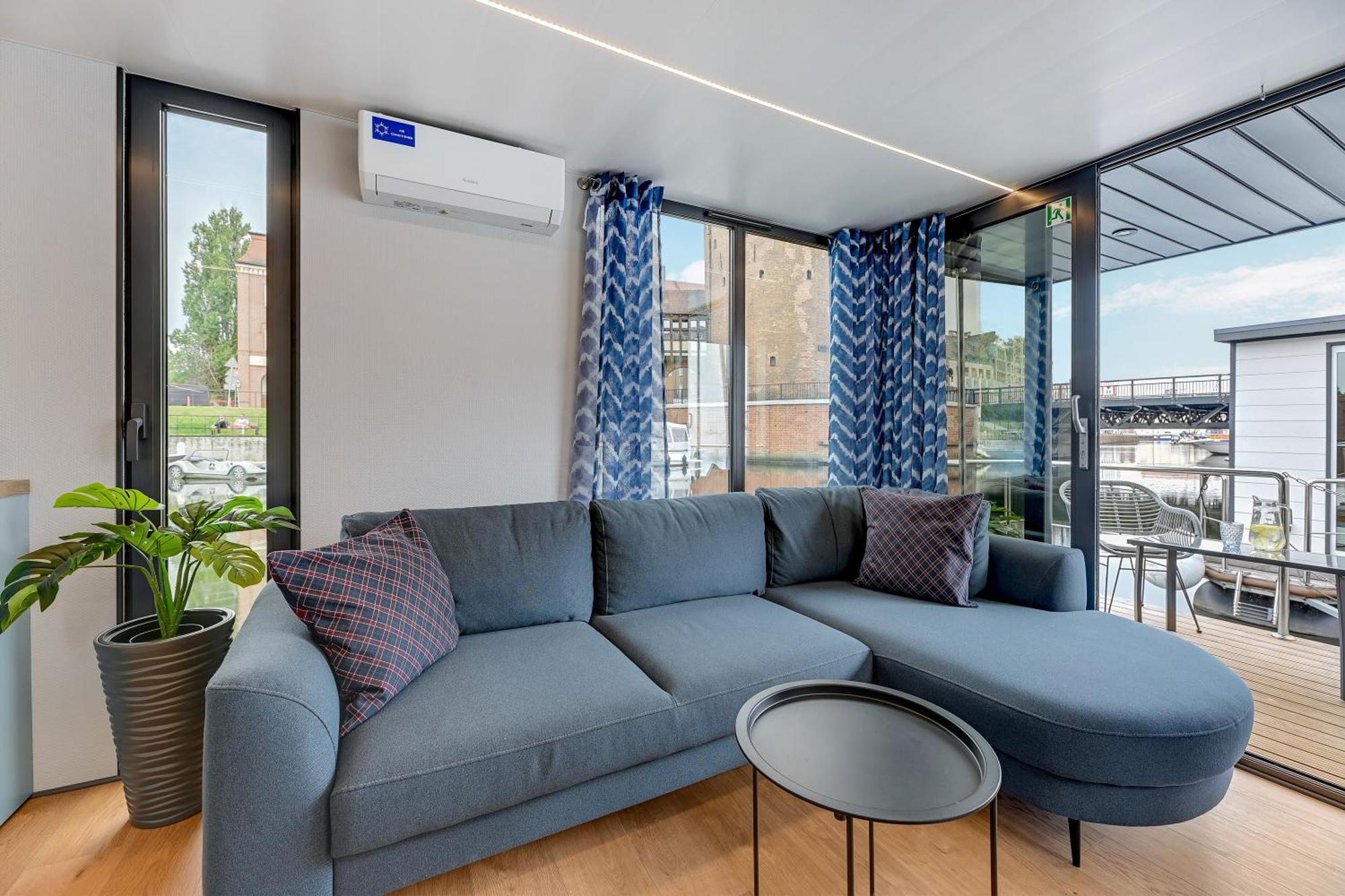 Na Wodzie - La Mare Motlava Houseboats With Sauna By Downtown Lejlighed *