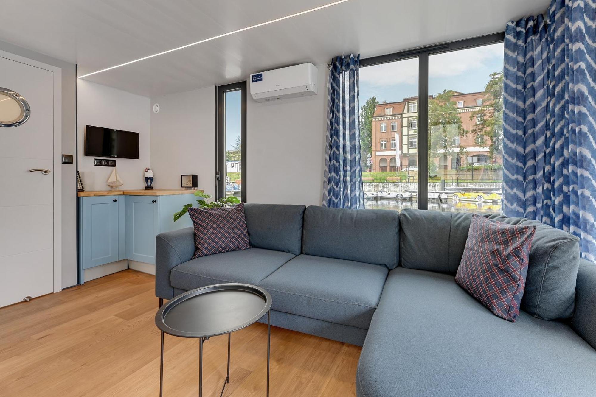 Na Wodzie - La Mare Motlava Houseboats With Sauna By Downtown Gdańsk