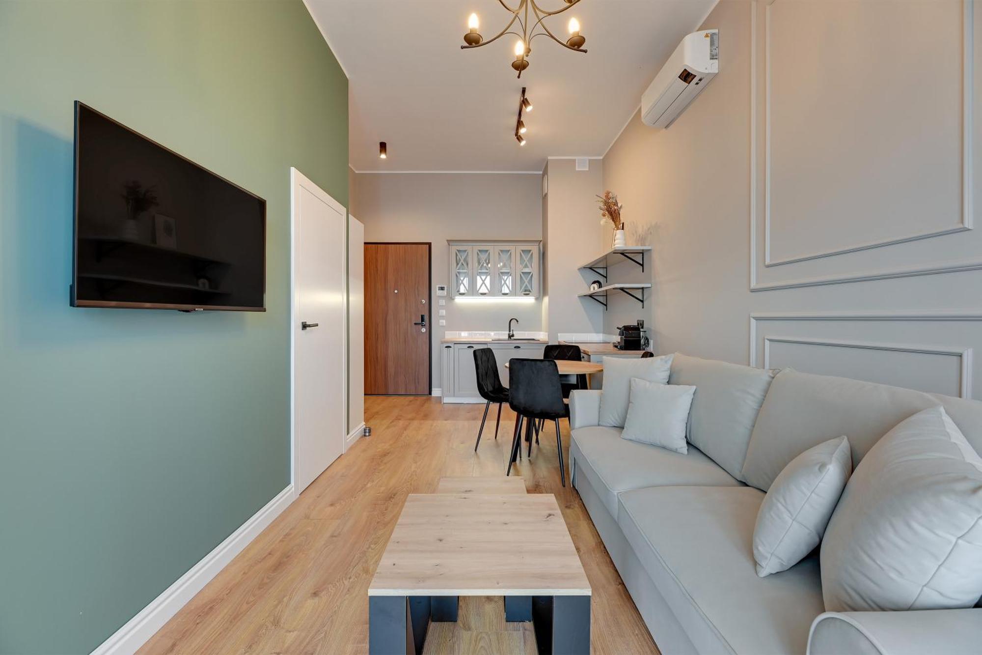 Nadmotlawie Estate Gym, Sauna & Parking By Downtown *