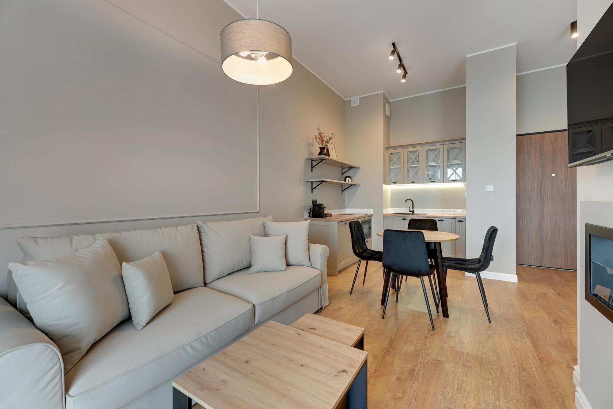 Nadmotlawie Estate Gym, Sauna & Parking By Downtown Gdansk
