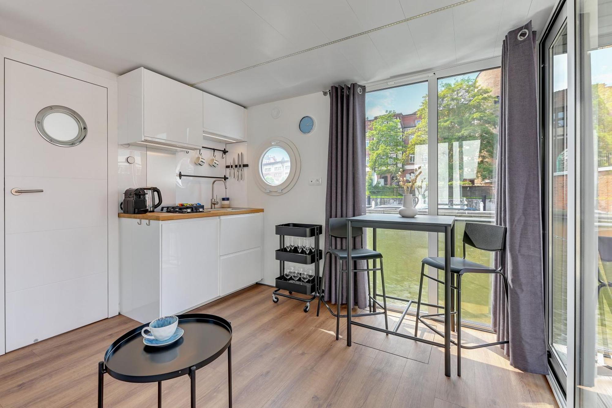 Na Wodzie - La Mare Motlava Houseboats With Sauna By Downtown * Gdańsk