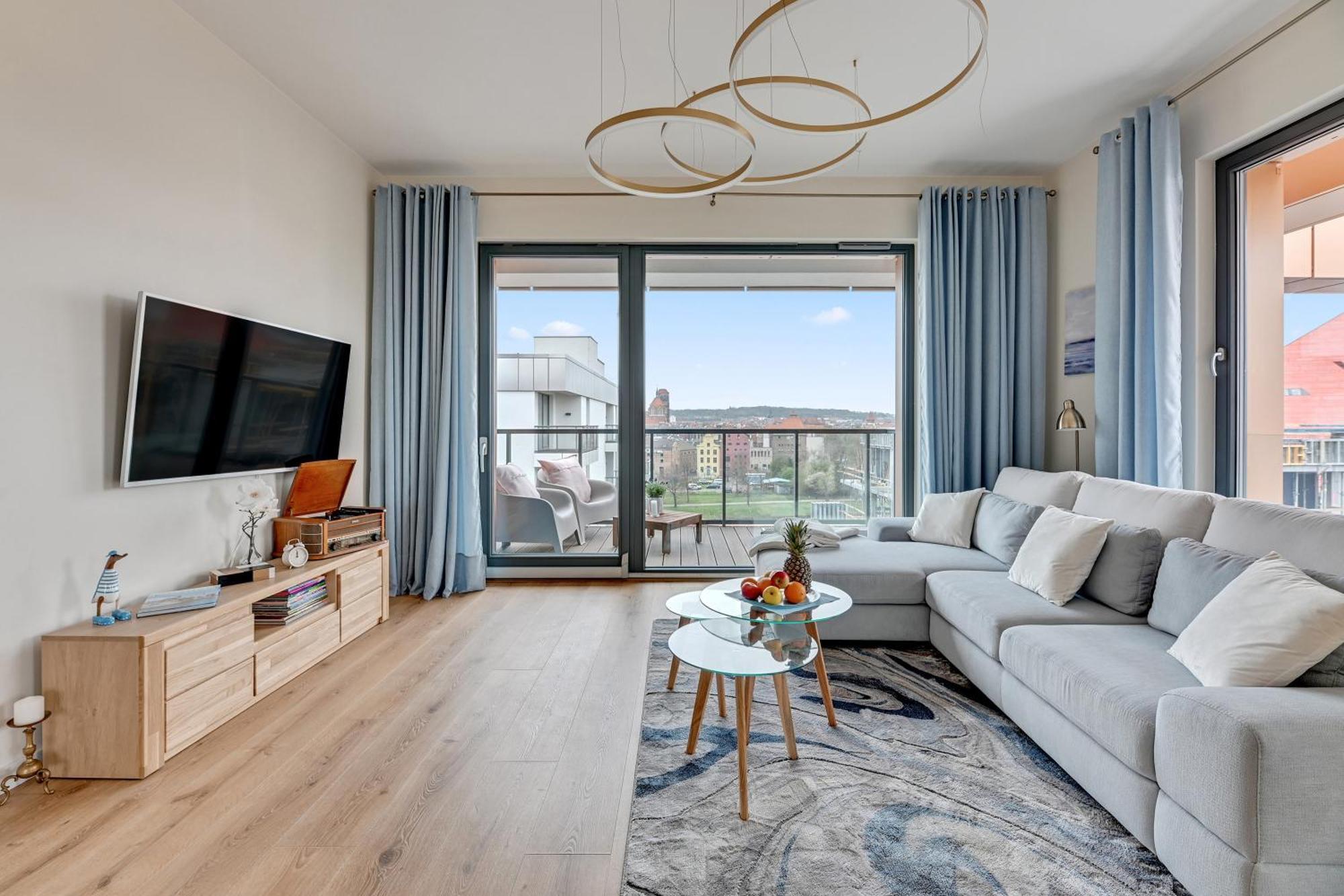 Apartment Blue Mandarin Riverside Premium Sauna & Gym Gdansk