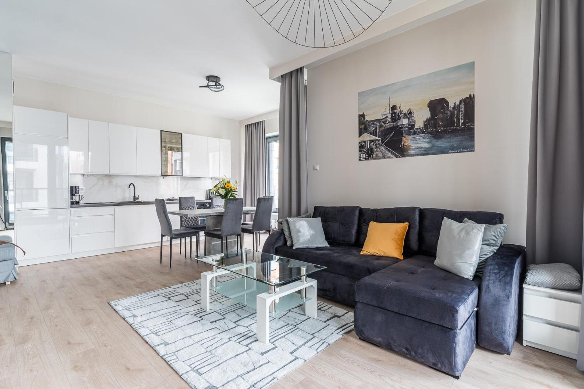 Blue Mandarin Riverside Premium Sauna & Gym Apartment Gdansk