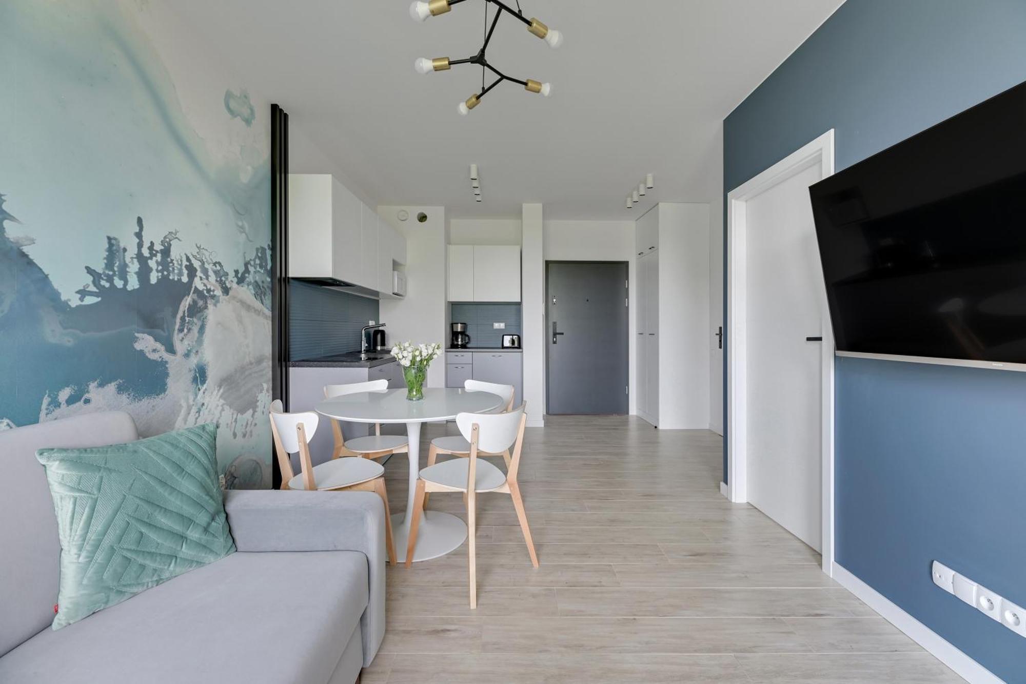 Apartment Blue Mandarin - Chlebova Gdansk