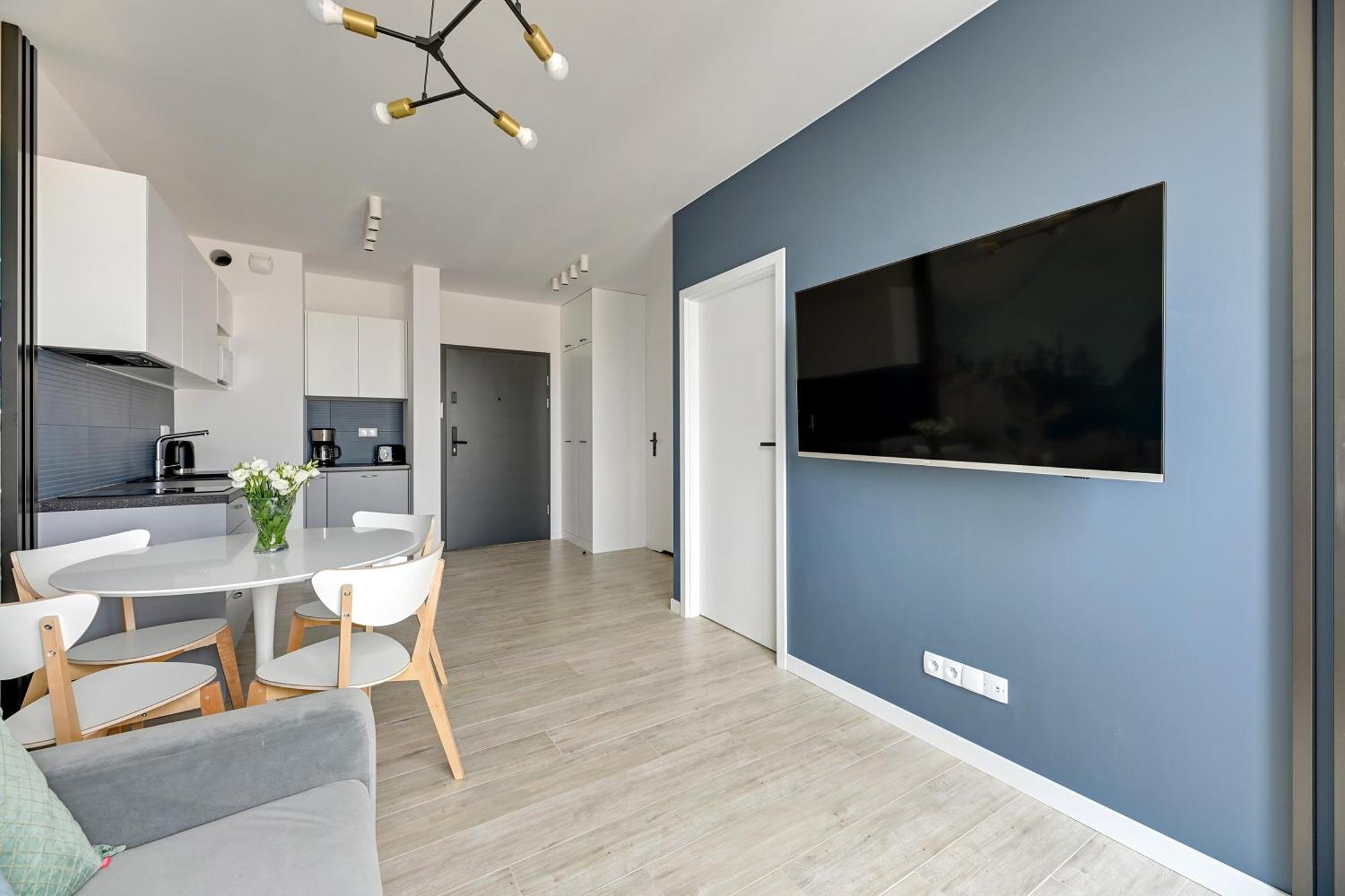 Apartment Blue Mandarin - Chlebova Gdansk