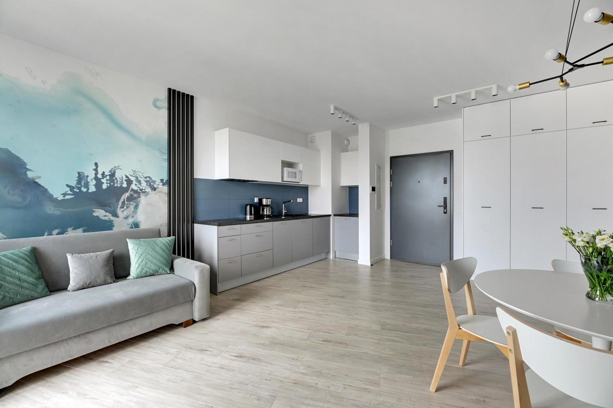 Apartment Blue Mandarin - Chlebova Gdansk
