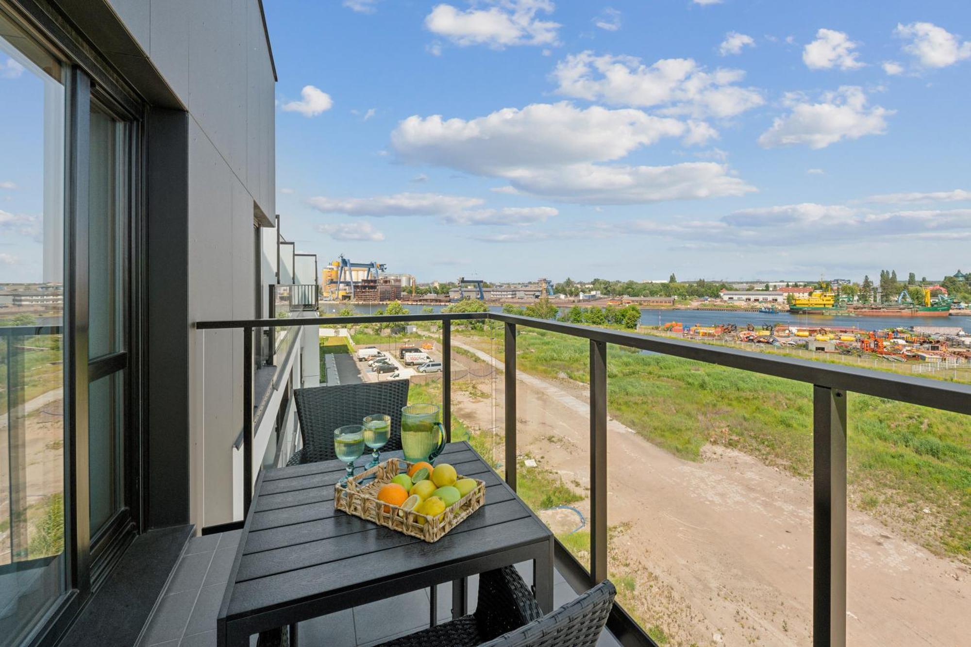 Lejlighed Nadmotlawie Estate Gym, Sauna & Parking By Downtown Gdańsk