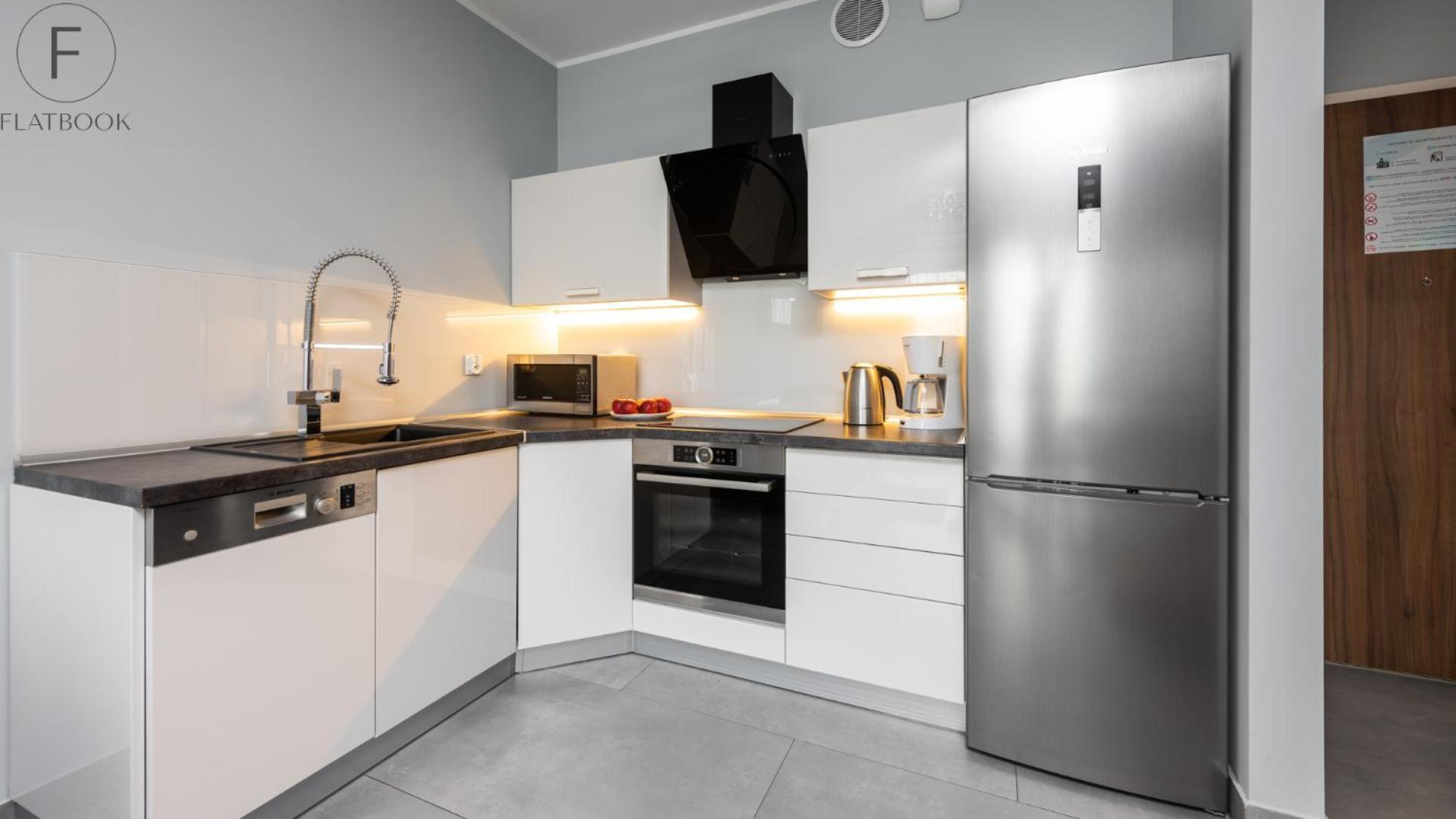 Apartment Center Jaglana 6a With Parking Gdansk