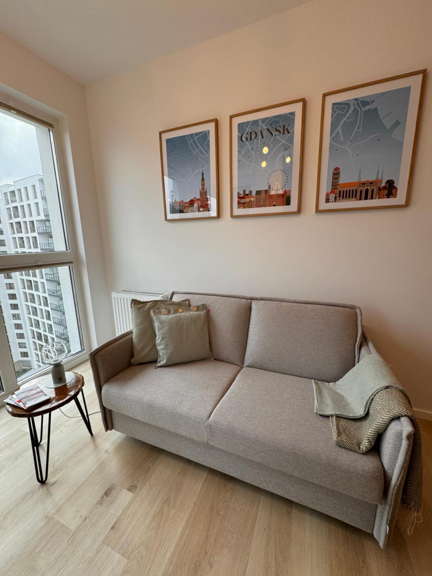 Apartment Amber On 14 Floor Gdansk