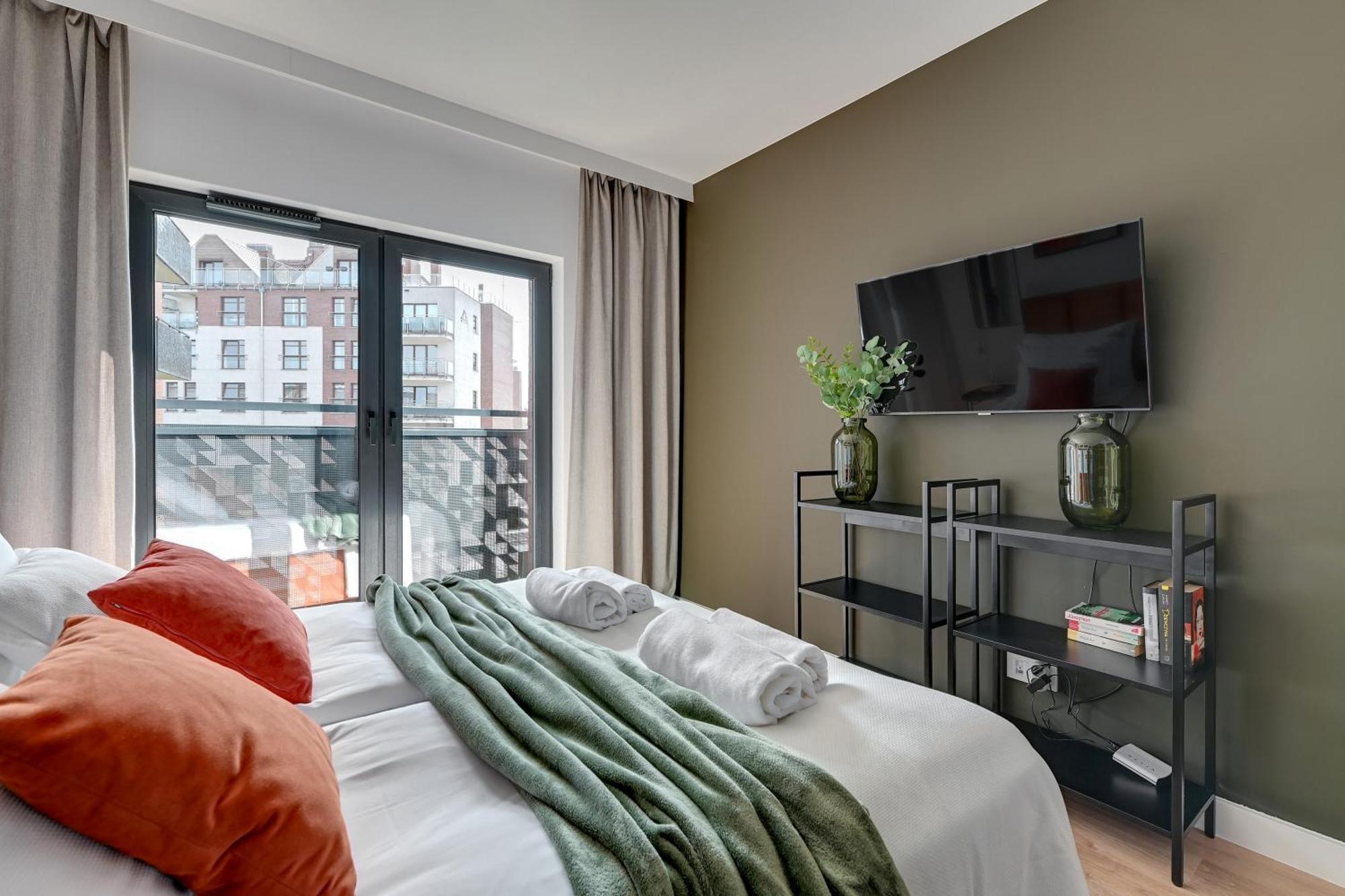Dwie Motlawy Riverside & Center By Downtown Apartment *