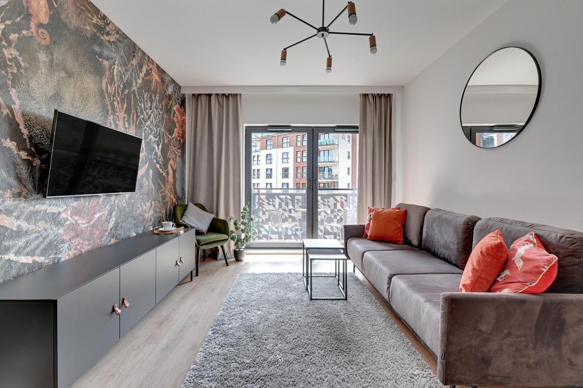 Dwie Motlawy Riverside & Center By Downtown Leilighet *