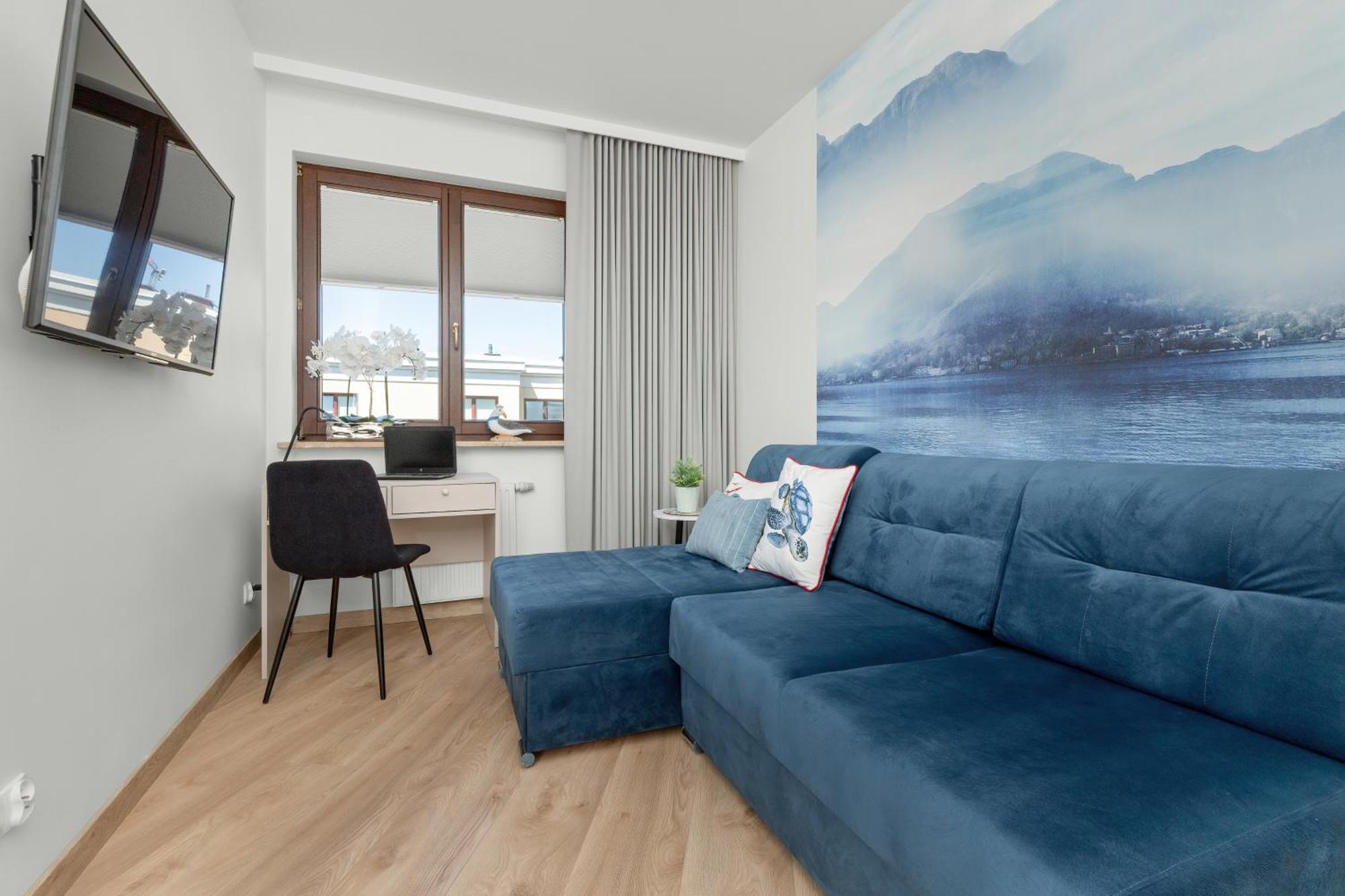 Luksusowy Z 4 Sypialniami, Klimatyzacja I Biurkiem W Gdansku By Renters * Gdańsk