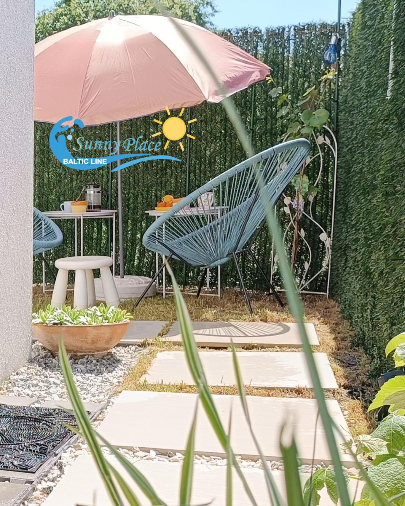 Sunny Place: Baltic With Garden On Sobieszewska Island Gdansk