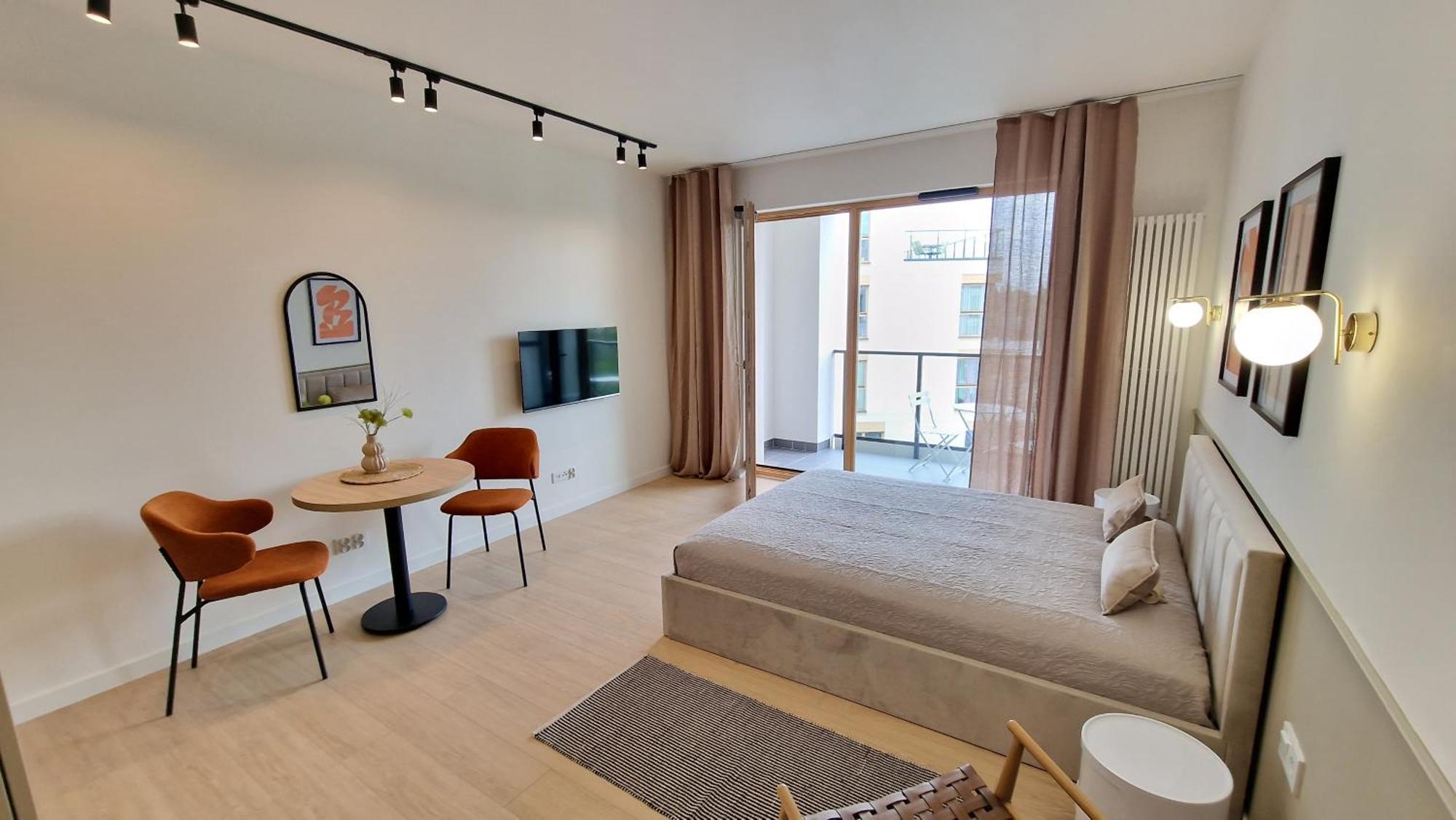 Apartment Porto Carlo Apartments, Fitness, Parking & 500m Gdansk