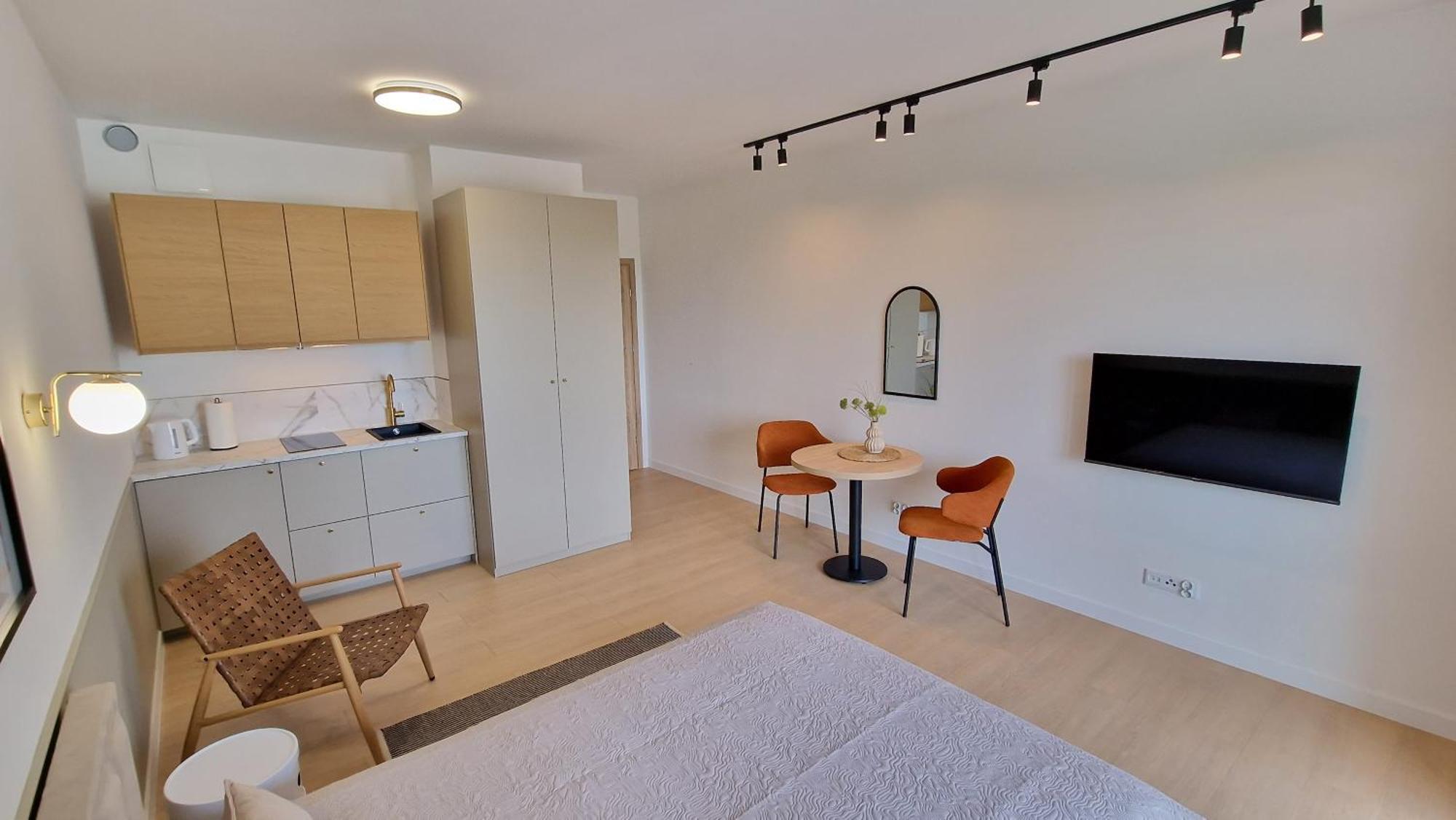 Apartment Porto Carlo Apartments, Fitness, Parking & 500m Gdansk
