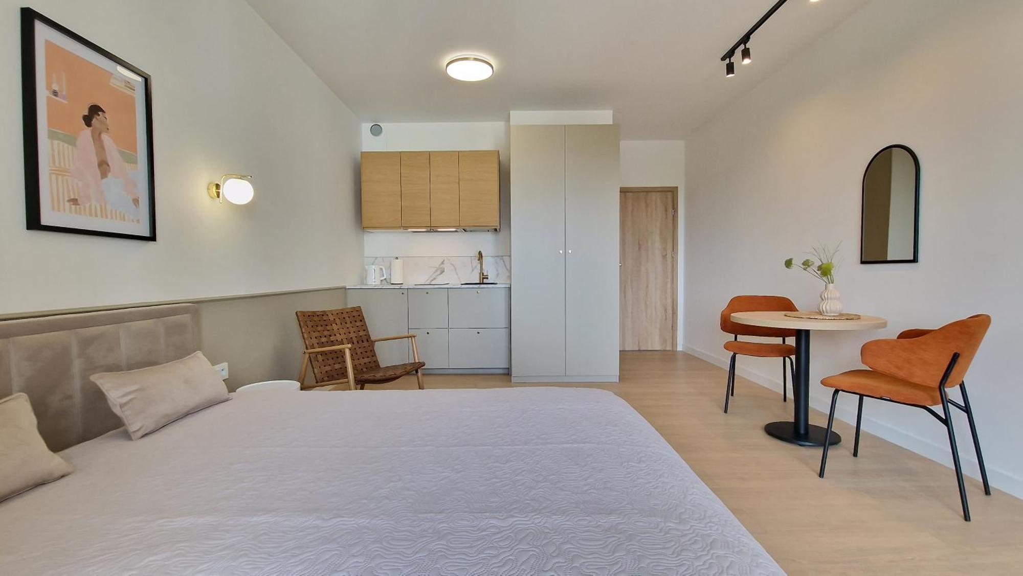 Porto Carlo Apartments, Fitness, Parking & 500m * Gdansk