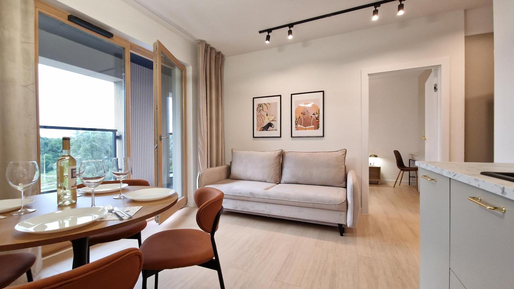 Porto Carlo Apartments, Fitness, Parking & 500m * Gdansk