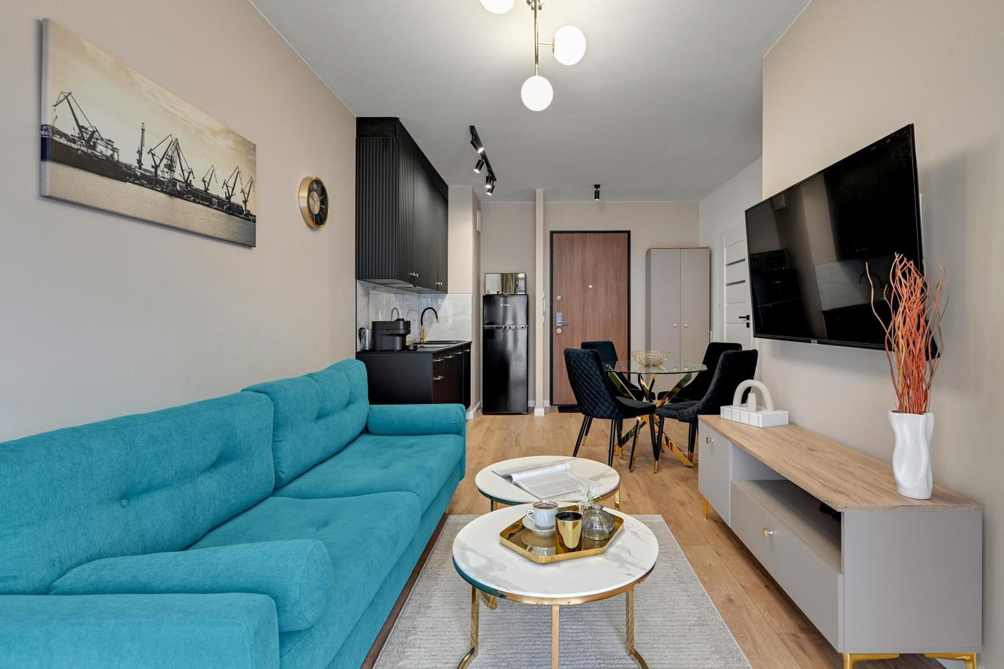 Apartment Nadmotlawie Estate - Riverside, Gym & Sauna By Downtown Gdansk