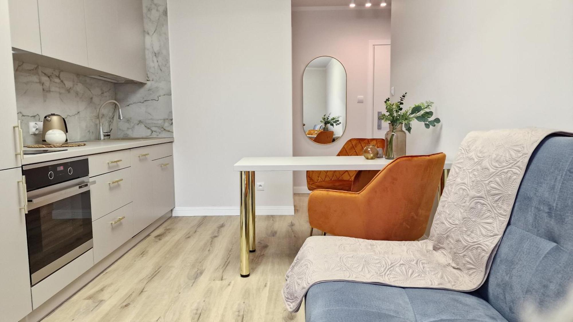 77 Flou Przystan Letnica, Parking & 800m Plaza Apartment Gdansk