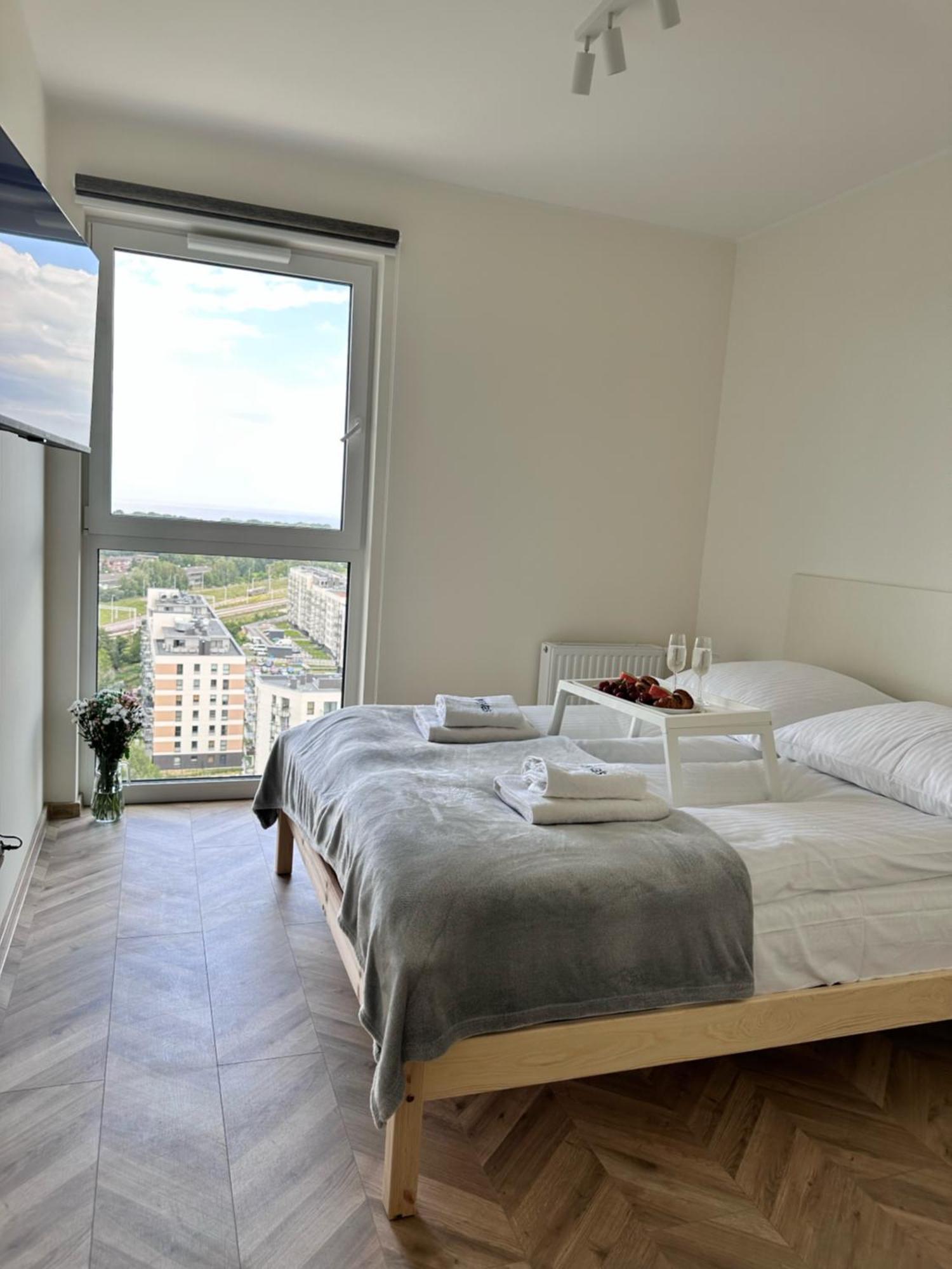 Maya's Flats & 100 Sea View - 3 Pokojowy Na Letnicy Apartment