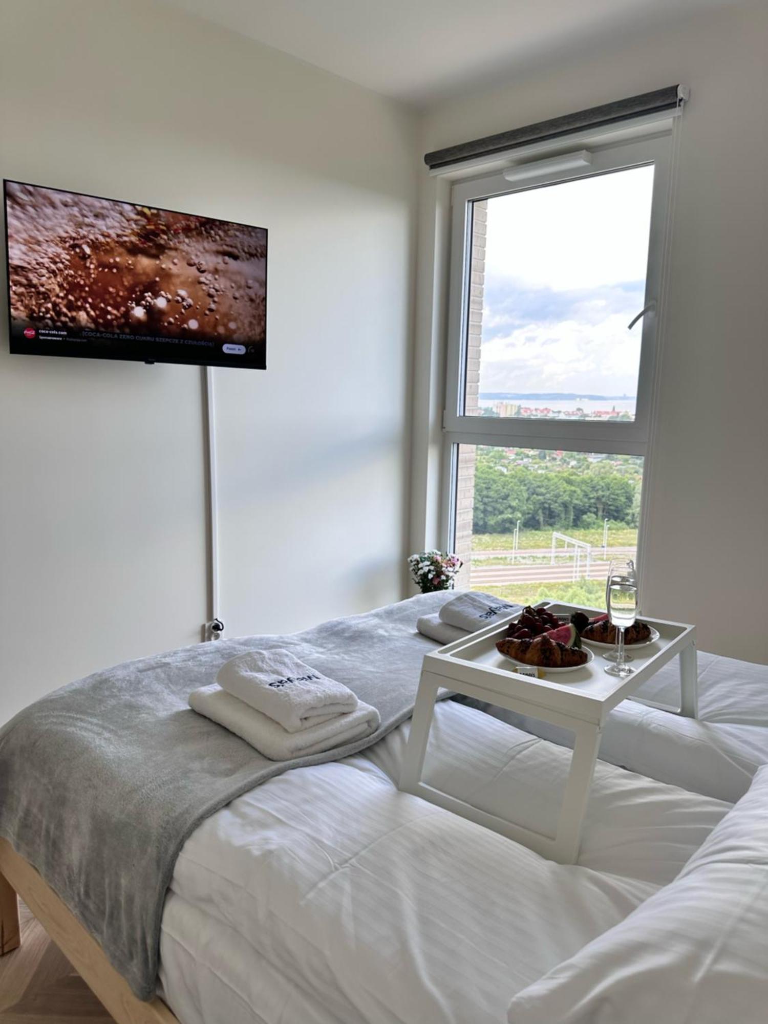 Maya's Flats & 100 Sea View - 3 Pokojowy Na Letnicy * Gdańsk