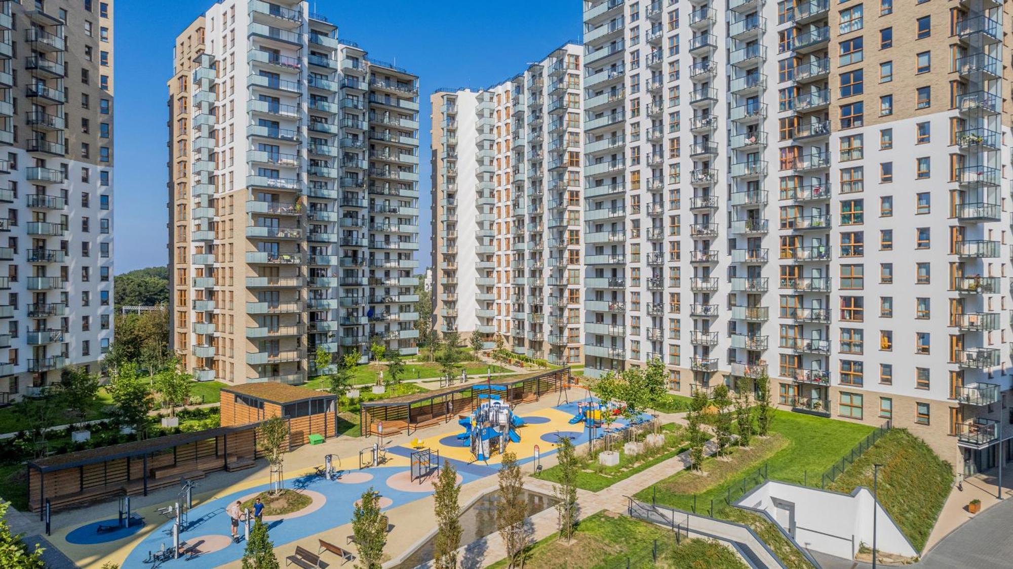 Nowa Letnica Comfortable With Balcony & Parking By Renters