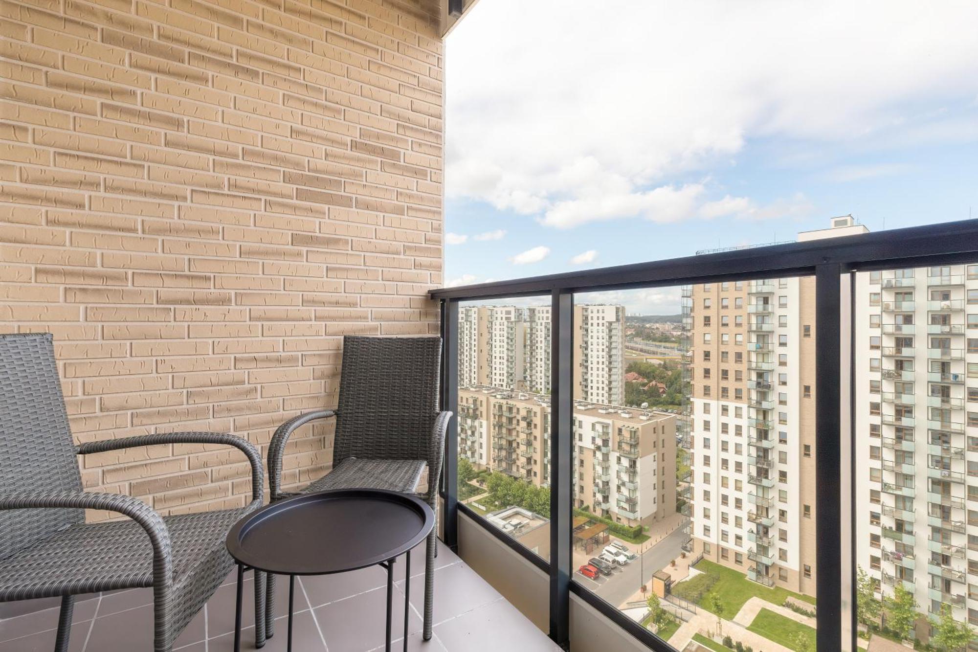 Nowa Letnica Comfortable With Balcony & Parking By Renters * Gdańsk