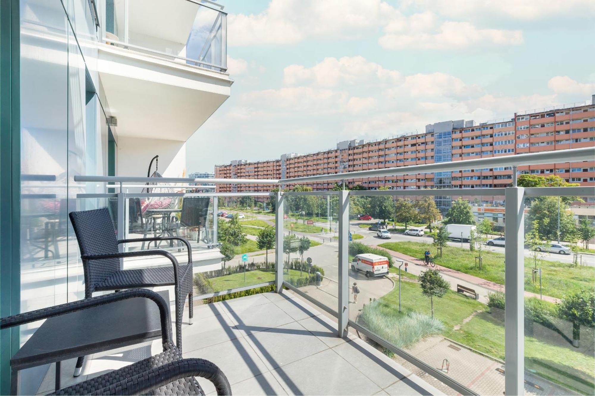 Przytulne Z Balkonem & Parkingiem By Rent Like Danzig