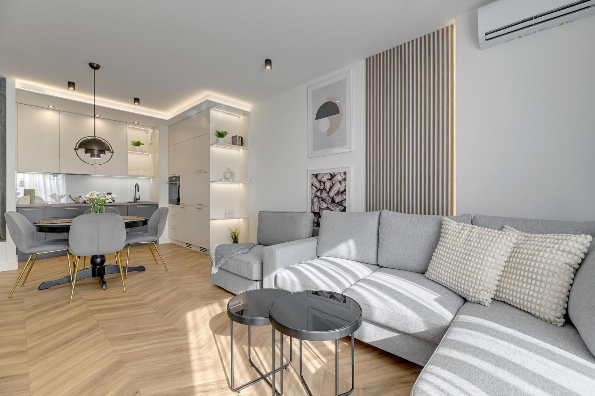 Nadmotlawie Estate Gym, Sauna & Parking By Downtown Lejlighed Gdańsk